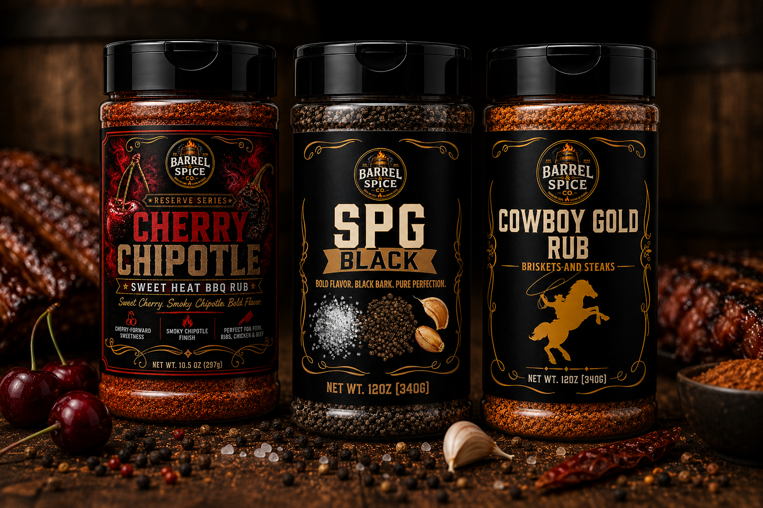 Premium Rubs & Seasonings