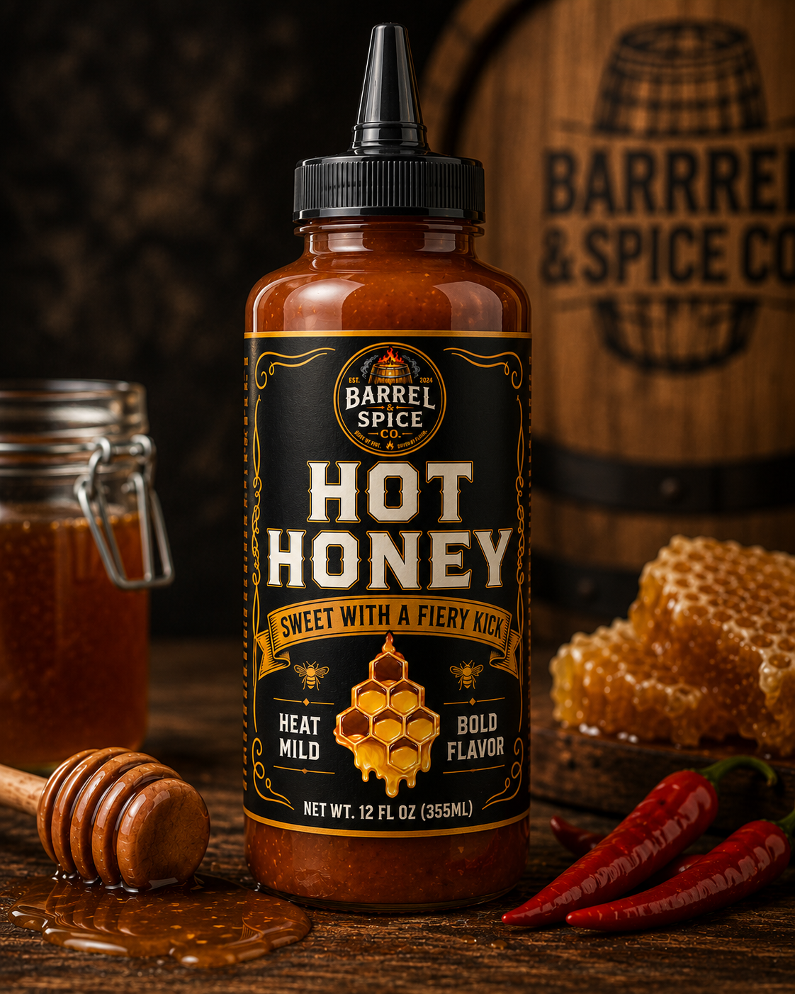 Hot Honey - Barrel & Spice Co.