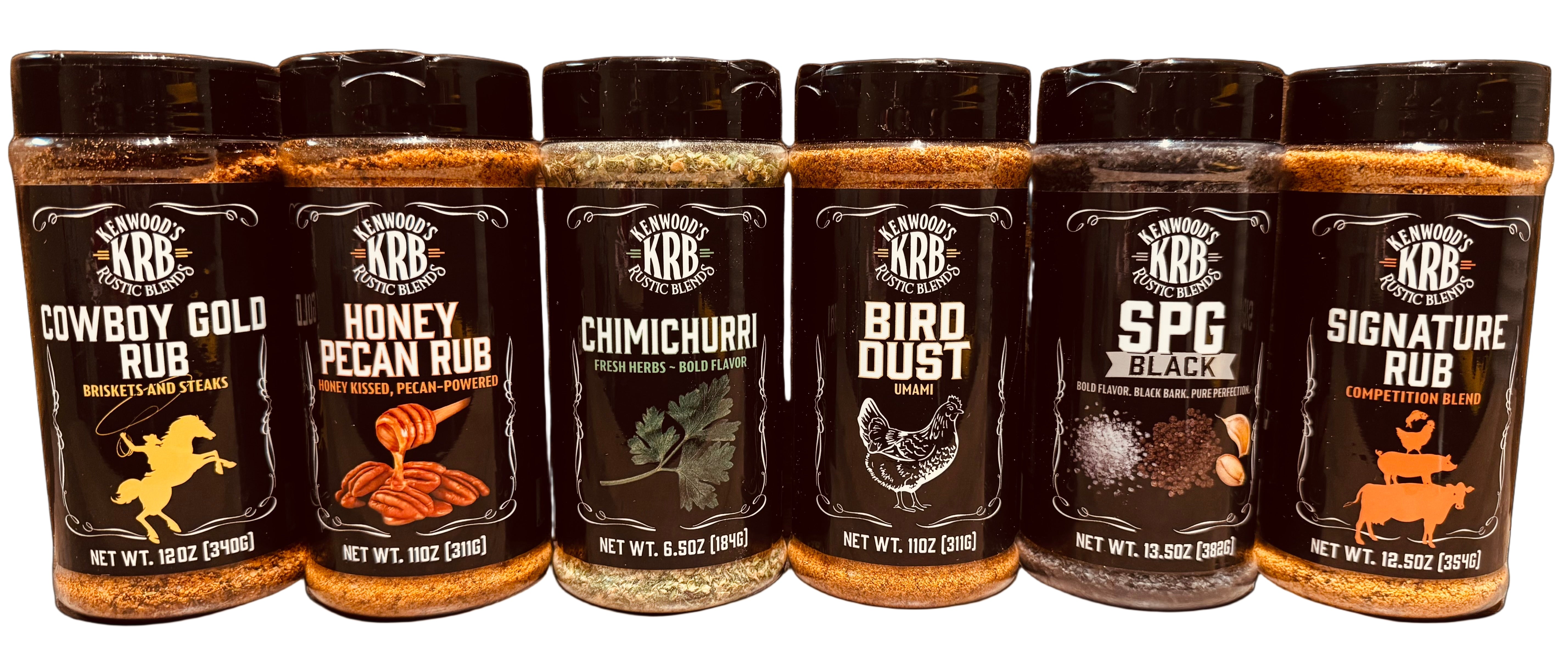 The Boss Bundle - 6 Bottle Rub Pack
